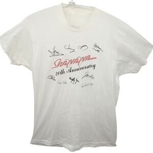 ShaNaNa Vintage 90s Rockabilly Short‎ Sleeve Single Stitch Mens T Shirt Top